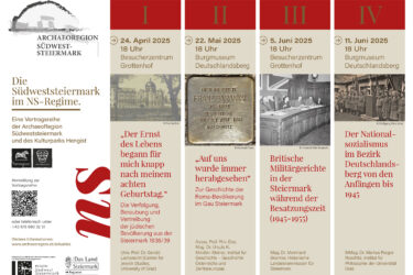 Archaeo Ankuender Vortragsreihe 04 06 2025 375x250 - Vortragsreihe "Die Südweststeiermark im NS-Regime"