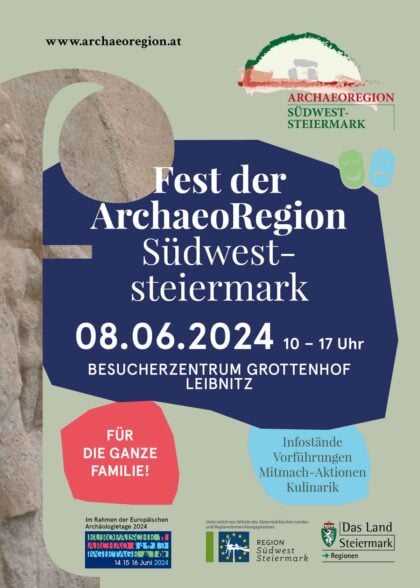 SAVE the Date Fest ArchaeoRegion 2024 420x588 - Fest der ArchaeoRegion Südweststeiermark